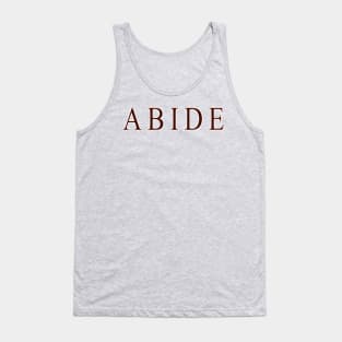 Abide Tank Top